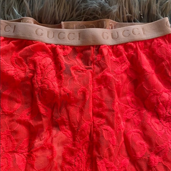 Accessories | Red Gucci Tights | Poshmark
